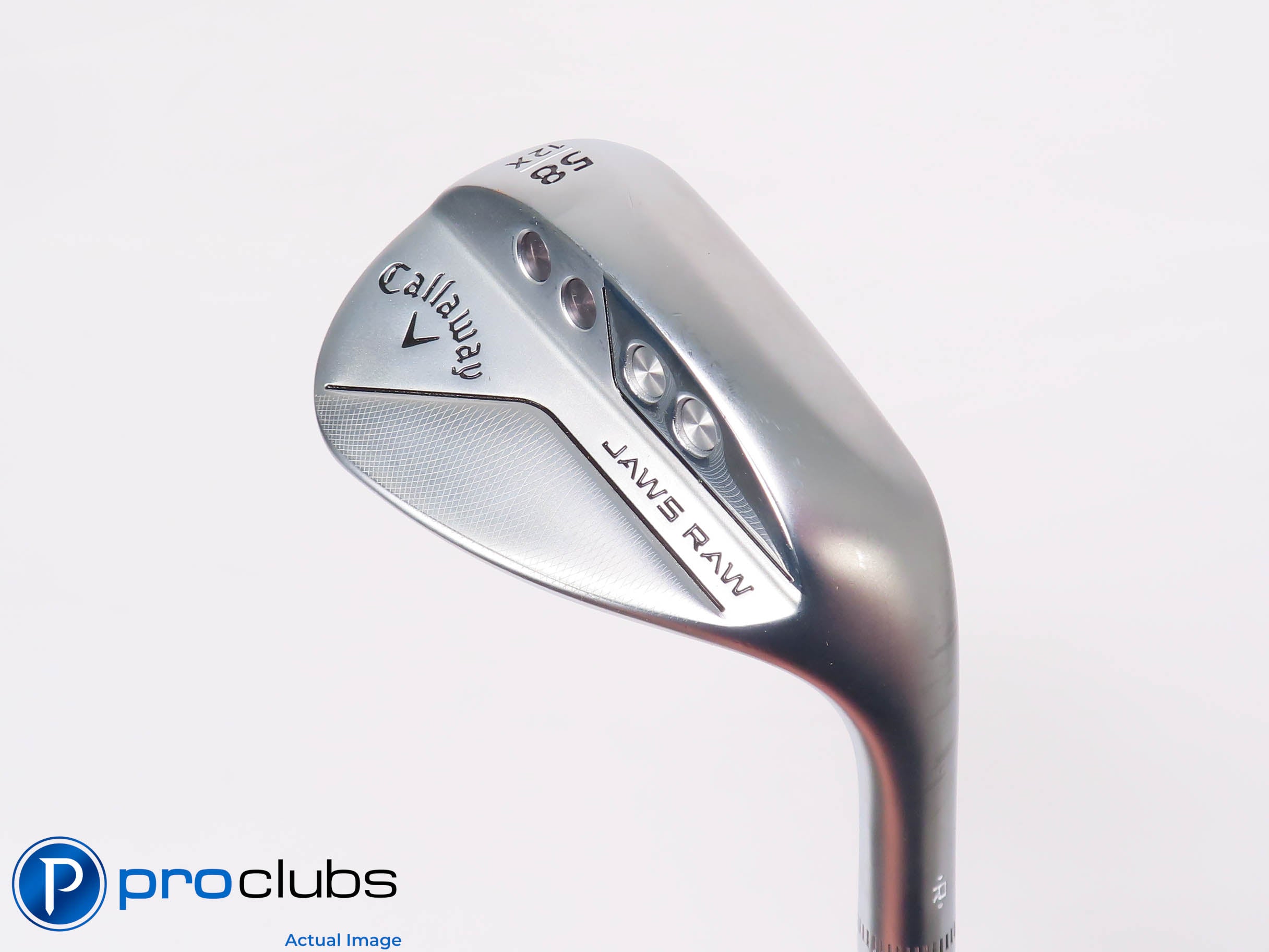 Excellent! Callaway Jaws Raw X-Grind 58*(12*) Wedge - KBS C-Taper X-Flex 450251