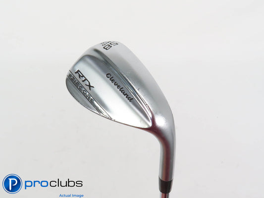 Nice Cleveland RTX ZipCore 58*(10*) WEDGE MID-Grind -Elevate Regular Flex 407136