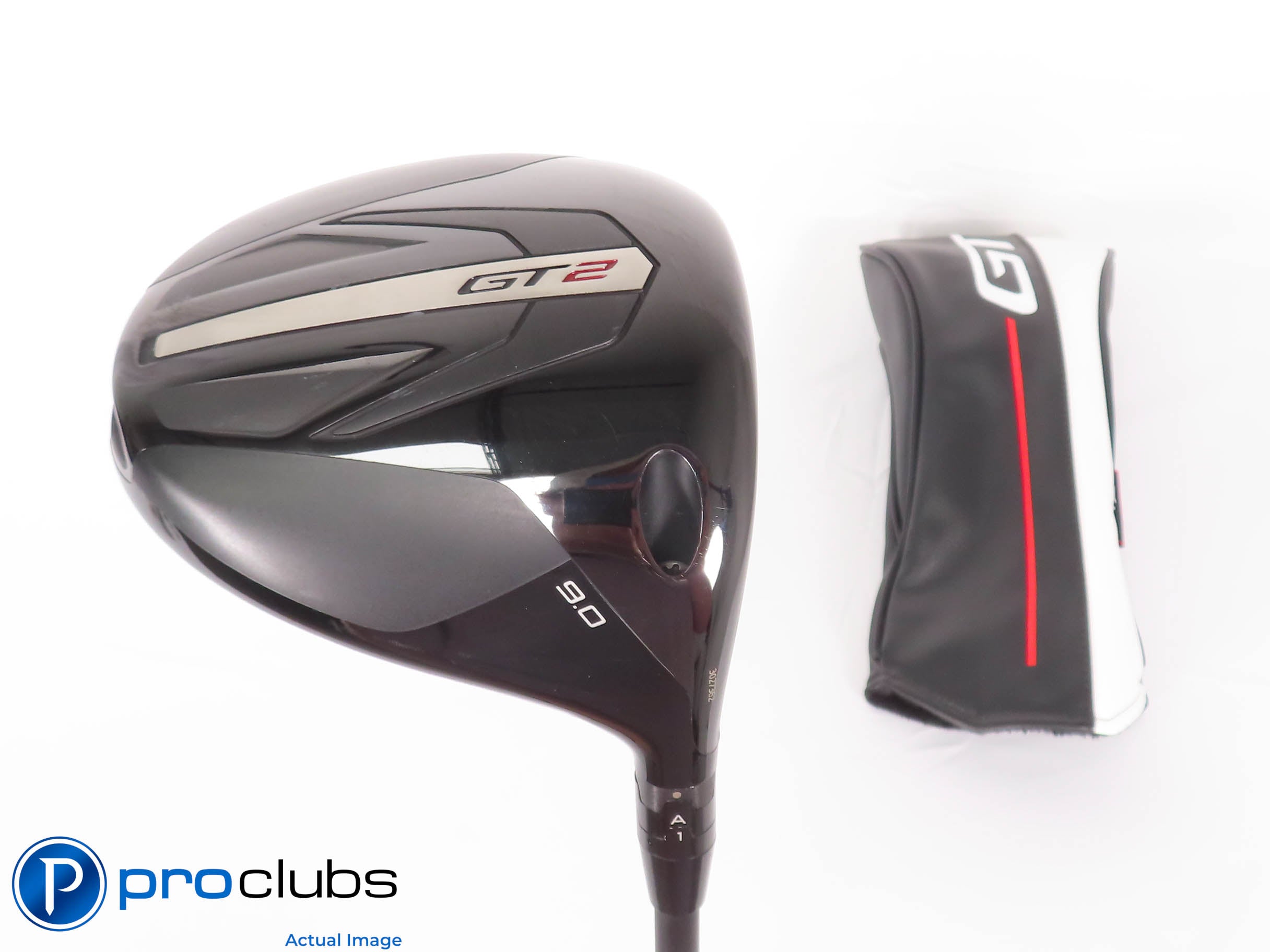 Titleist GT2 9* Driver Mitsubishi Tensei 1K Black 65g Stiff w/Headcover #450668