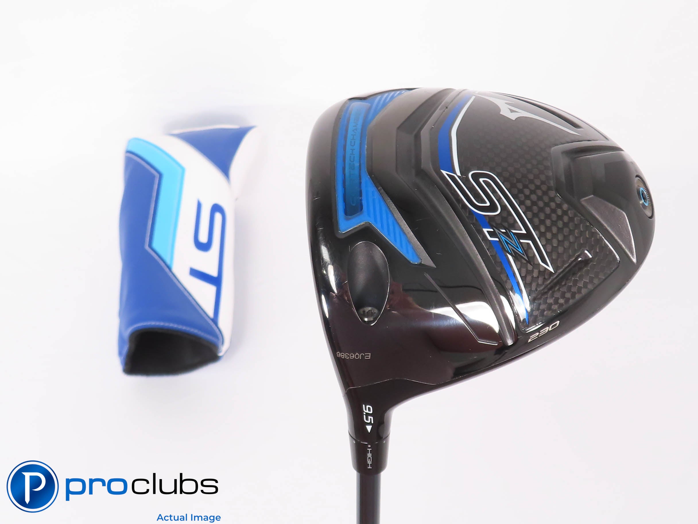 Left Handed Mizuno ST-Z 230 9.5* Driver w/HC - UST LINQ Red 5F3 Regular #450707