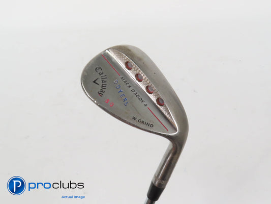 TOUR ISSUE Callaway Mack Daddy 4 RAW 60* WEDGE - DG S400 Stiff Flex 408364