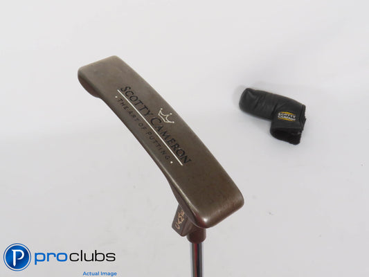 SCOTTY CAMERON CUSTOM "THE ART OF PUTTING" OIL CAN NEWPORT PUTTER 34" w/HC