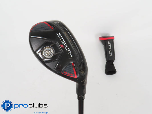 TaylorMade STEALTH 2 PLUS 19.5* 3 HYBRID w/Cover Kai'li Red 85 Stiff Flex 408037