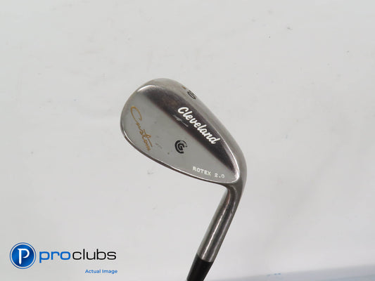 Tour Issue! Cleveland ROTEX 2.0 Custom RAW 60* Wedge - DG S400 Stiff Flex 408290