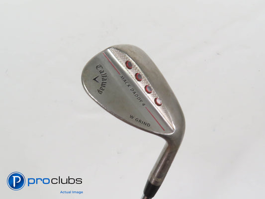 Tour Issue! Callaway Mack Daddy 4 RAW 60* WEDGE - DG S400 Stiff Flex - 408362