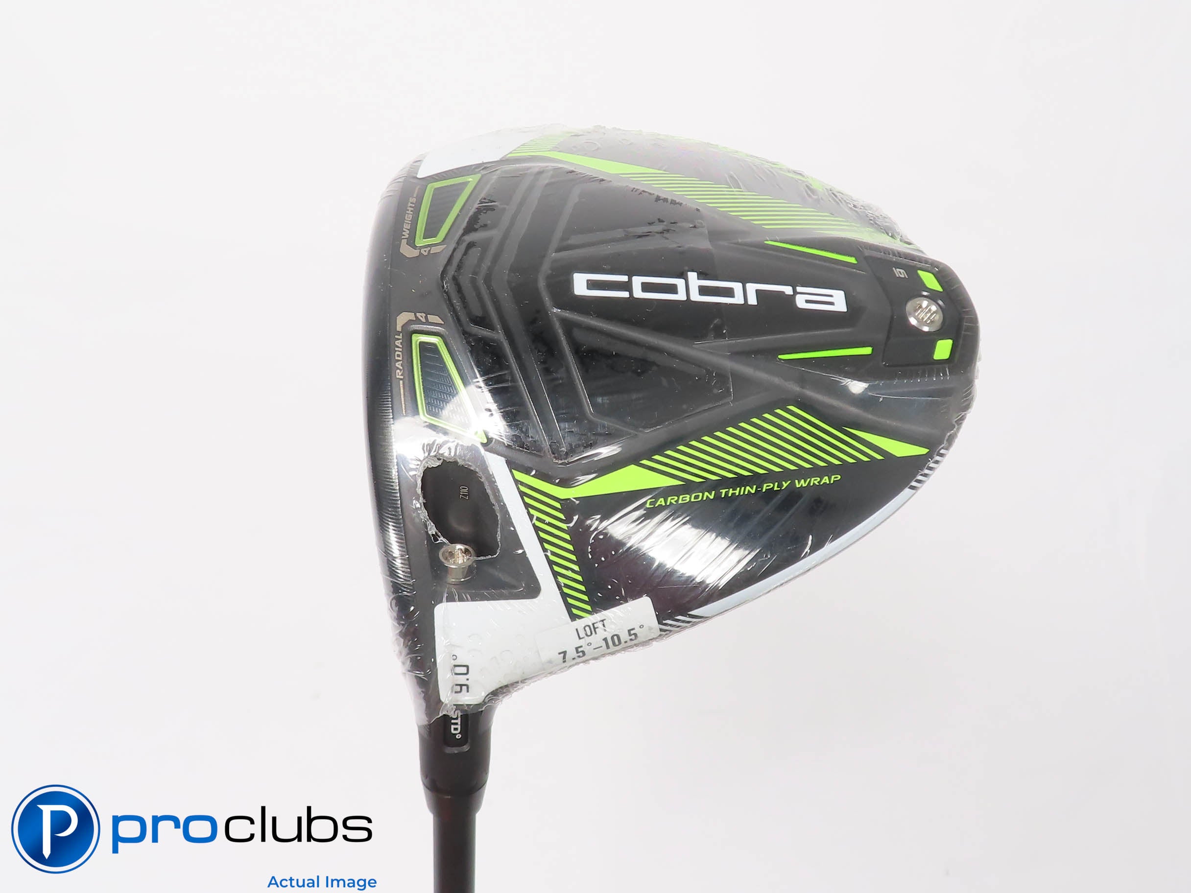 New Left Handed Cobra King RAD Speed XB 9* Driver - HZRDUS Black Regular 451002