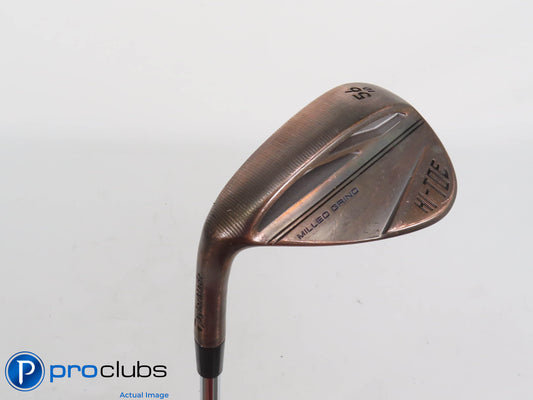 Nice Left Handed TaylorMade Milled Grind HI-TOE 56*(10) WEDGE -Wedge Flex 408484