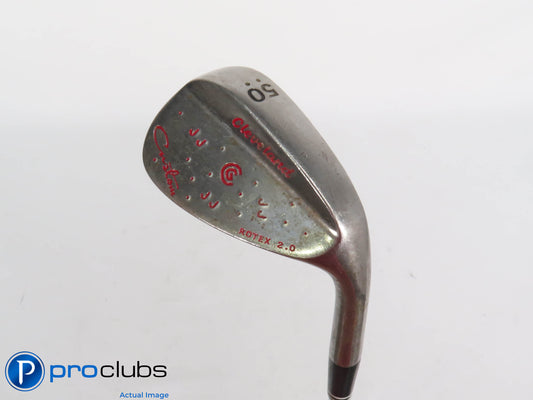 Nice Tour Issue Cleveland Rotex 2.0 RAW 50* WEDGE - DG S400 Stiff Flex 408286