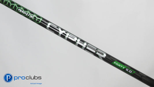 NEW! PROJECT X CYPHER FORTY 5.0 Senior Flex Driver Shaft w/ TITLEIST Tip 408605