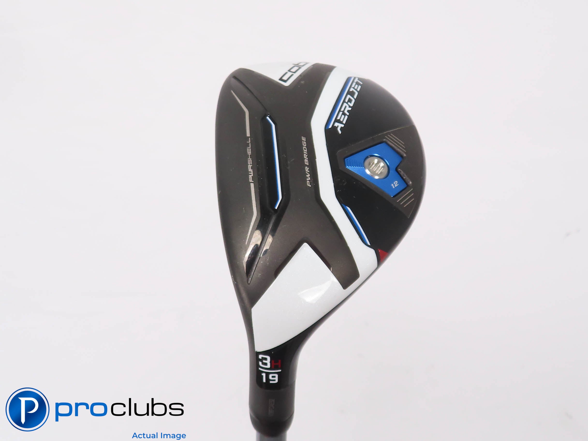 Left Handed Cobra Aerojet 19* 3 Hybrid - Fujikura Pro 2.0 8-S Stiff Flex #451035