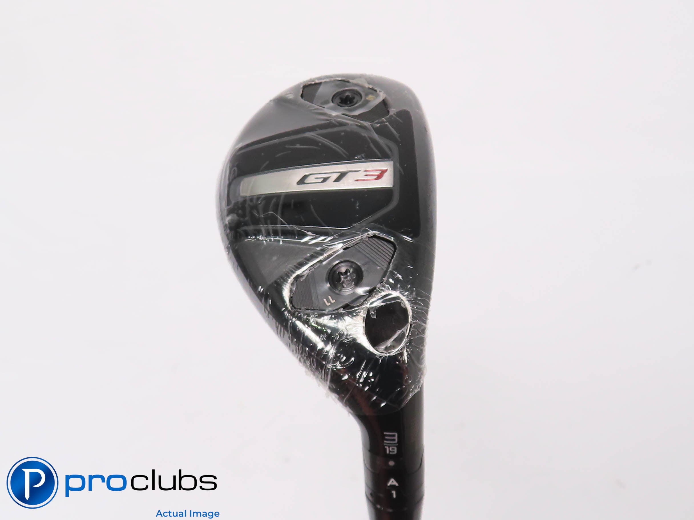 NEW Titleist GT3 19* 3 HYBRID - HZRDUS Gen5 Black 80g 6.0 Stiff Flex 451355