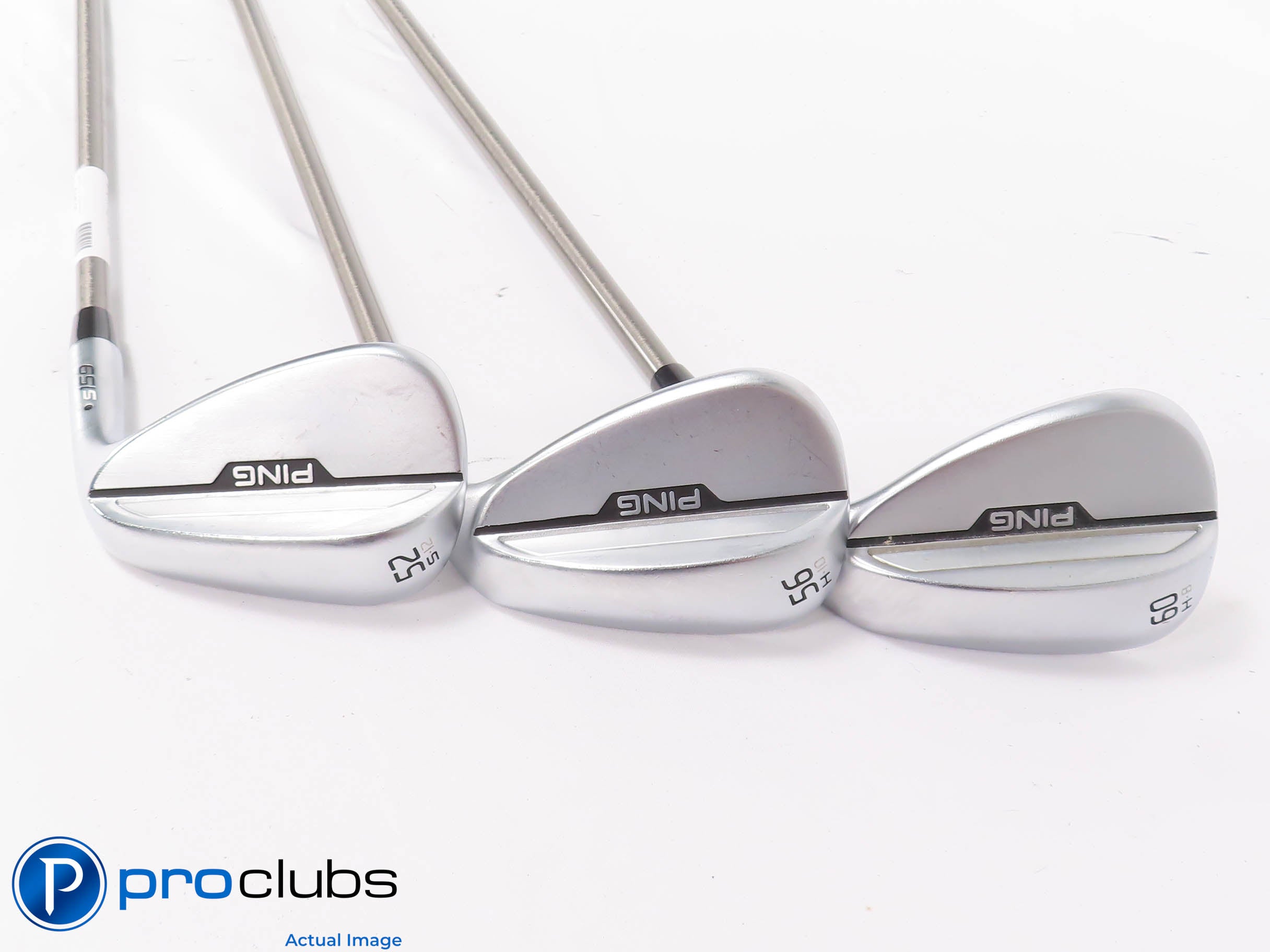 Nice Ping S159 52*,56*,60* WEDGE SET -Steelfiber 70 Regular Flex Graphite 450835