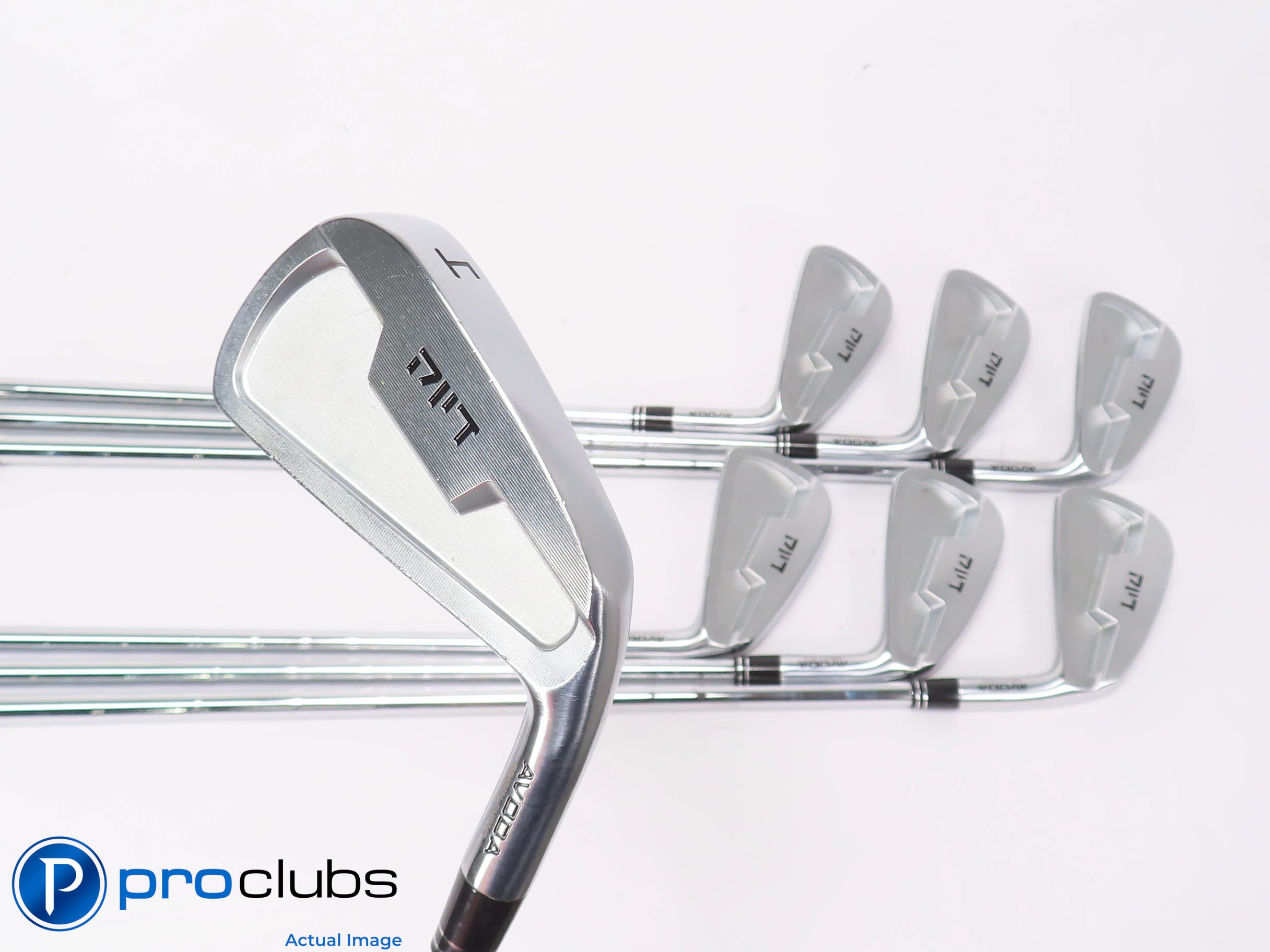 Nice AVODA Golf Origin Same Length 4-PW IRON SET - KBS 130 X-Flex Steel 451212