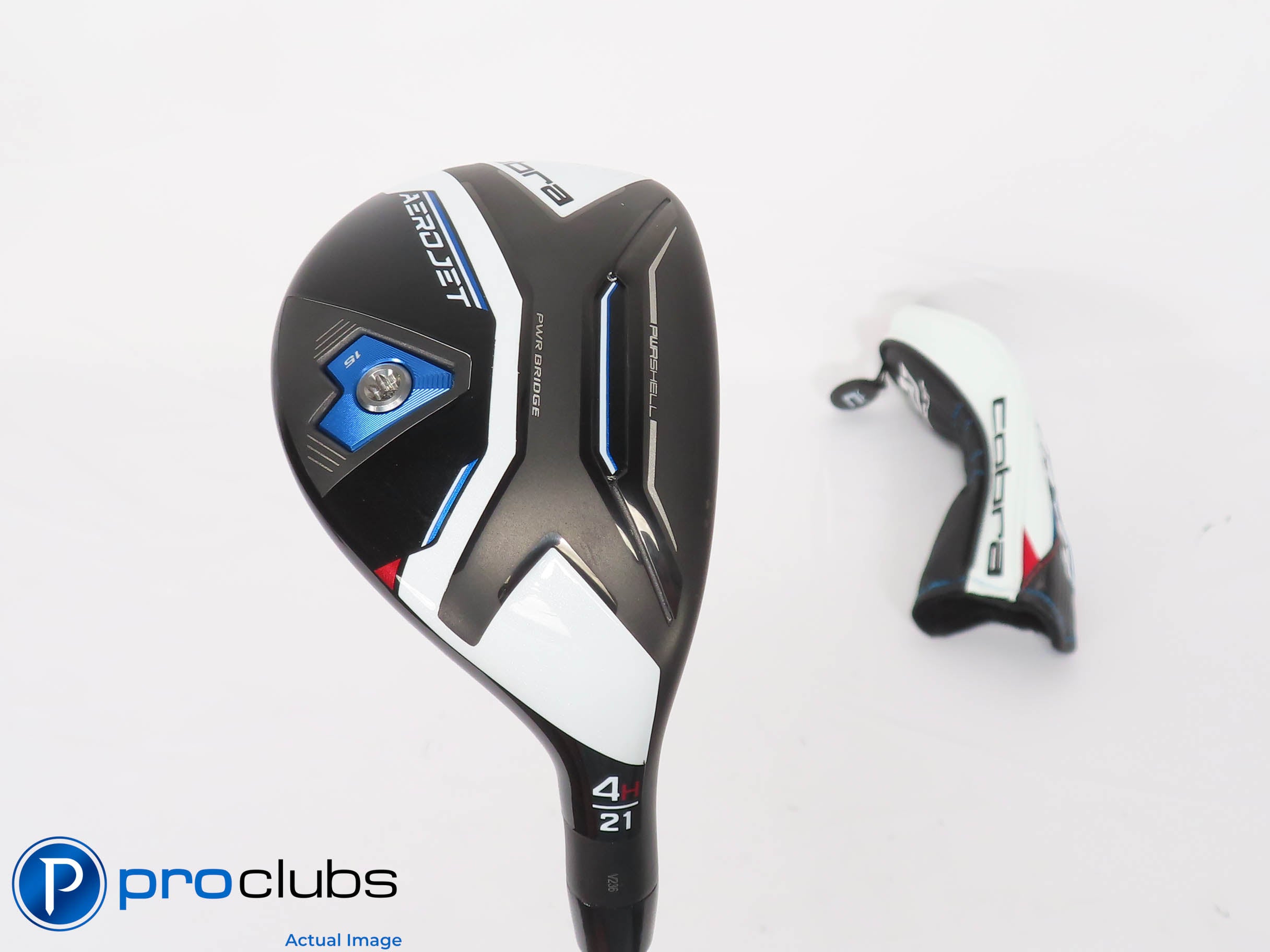 Nice Cobra AEROJET 21* 4 HYBRID w/Cover - Cobra Ultralite 45 Senior Flex 451397