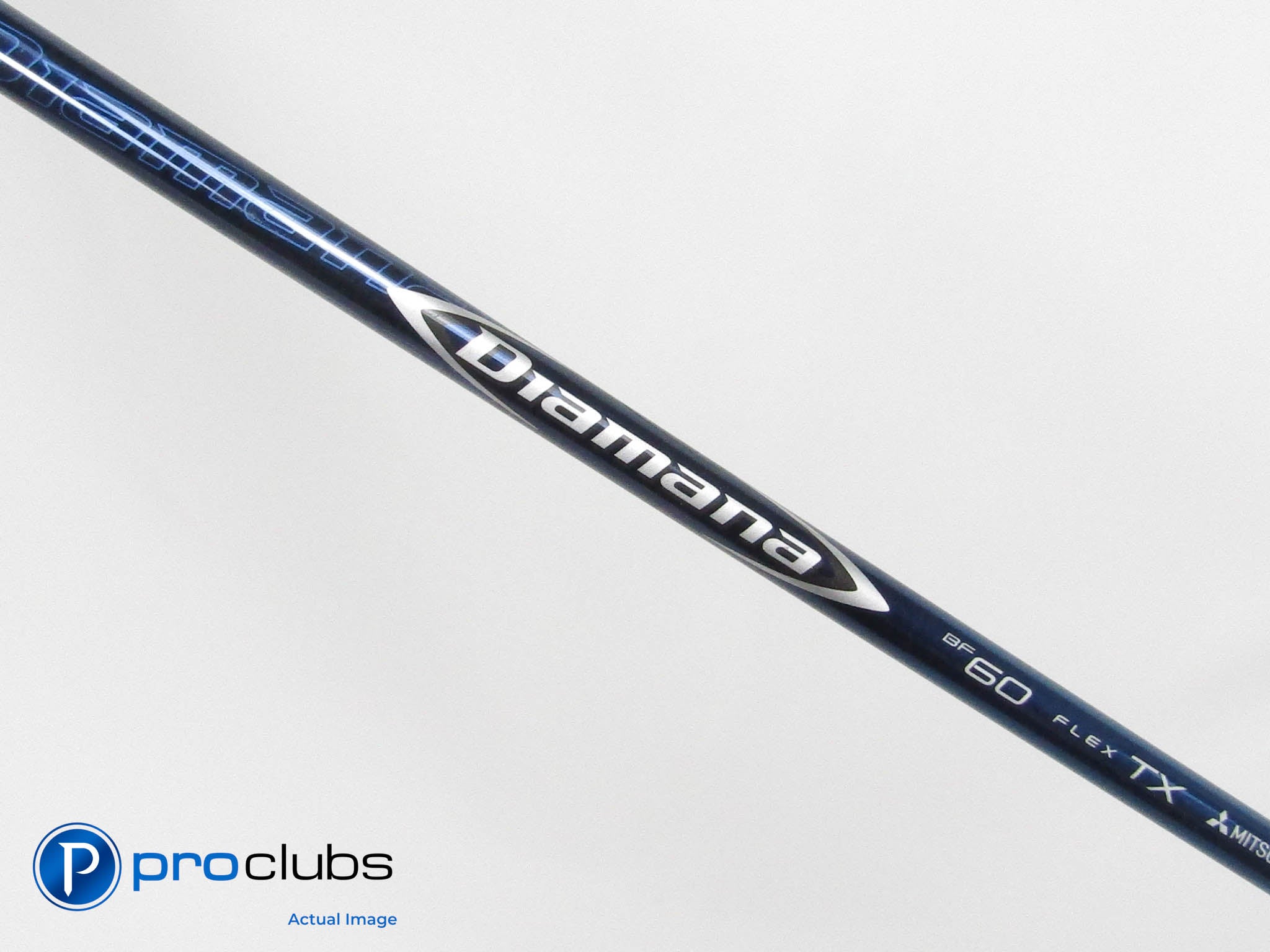 Mitsubishi Diamana BF Series 60 TX Flex Driver Shaft w/ PING G400 Tip #428895