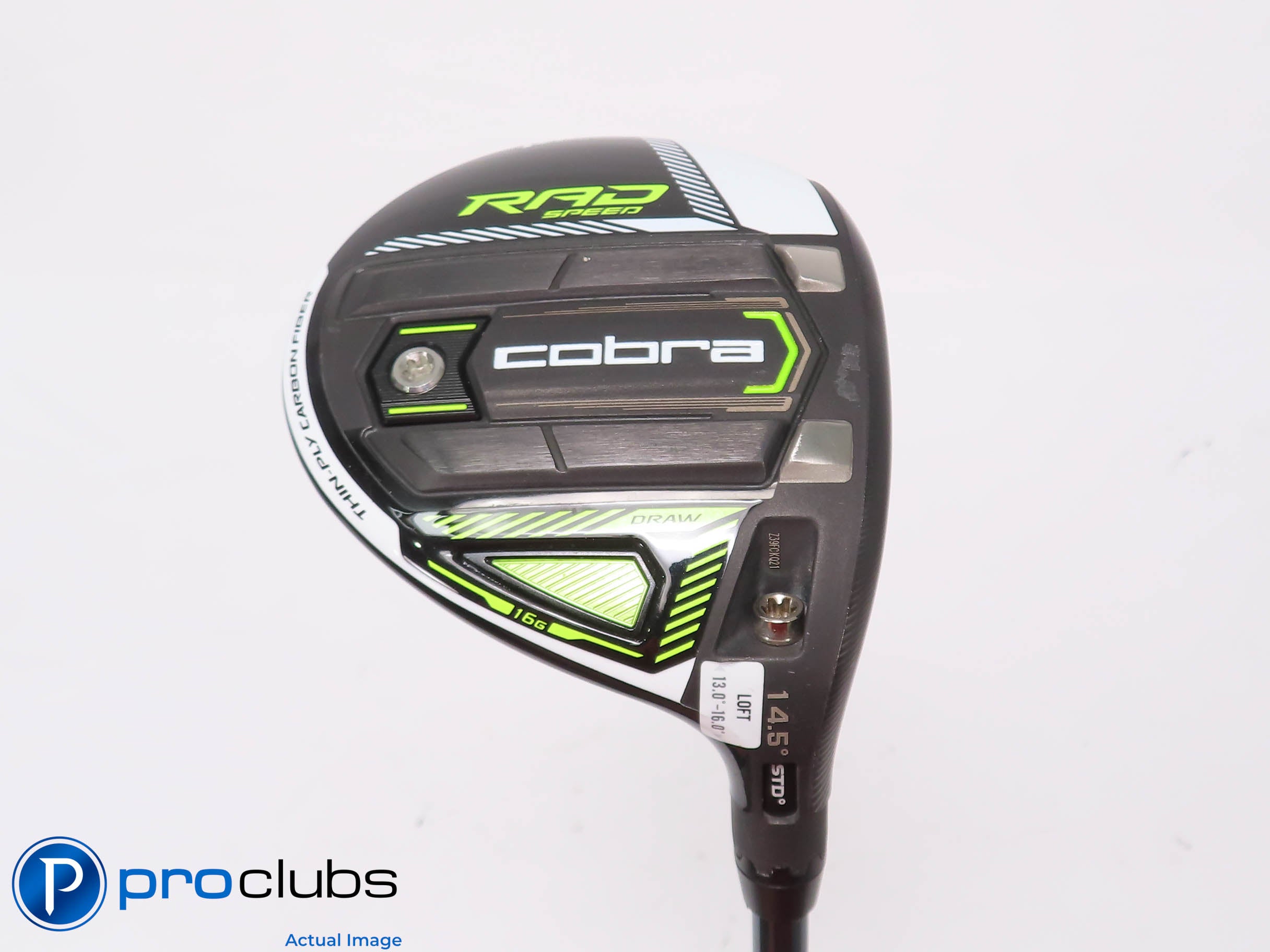 Cobra RAD Speed 14.5* 3 WOOD - LINQ Red M40X 5F2 Senior Flex 451143