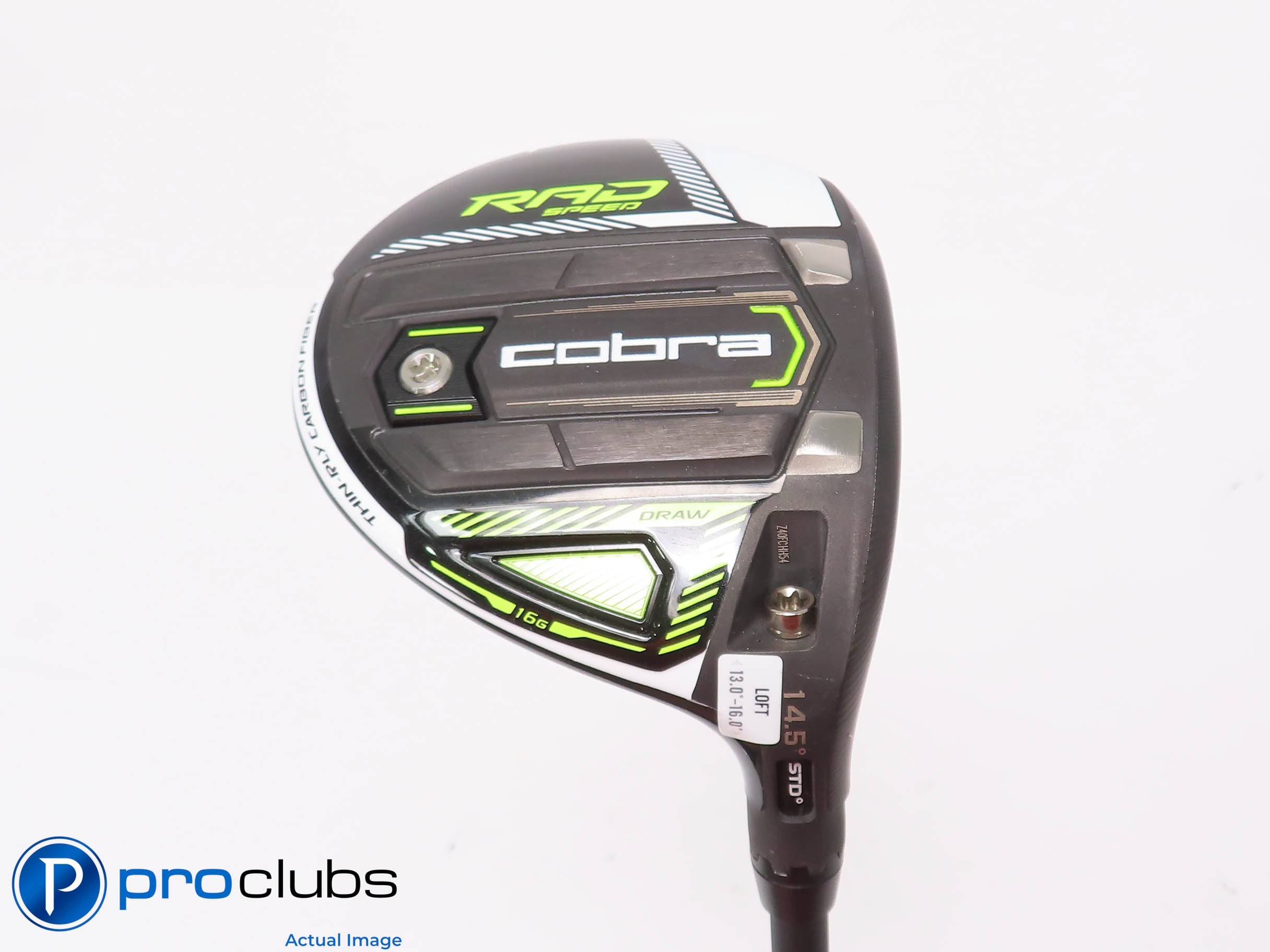 Cobra RAD Speed 14.5* 3 WOOD - HZRDUS CB Red Gen4 50g 5.0 Senior Flex 451152