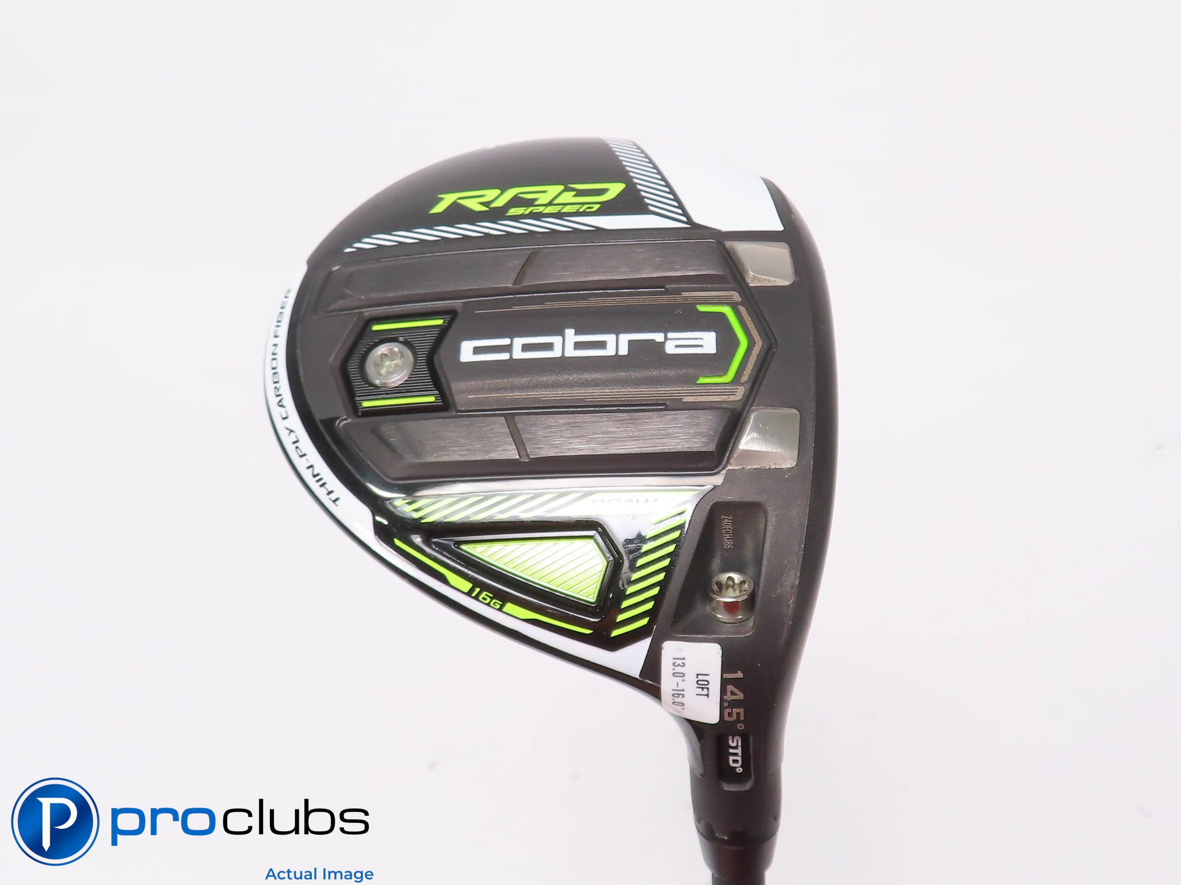Cobra RAD Speed 14.5* 3 WOOD - HZRDUS CB Red Gen4 50g 5.0 Senior Flex 451142