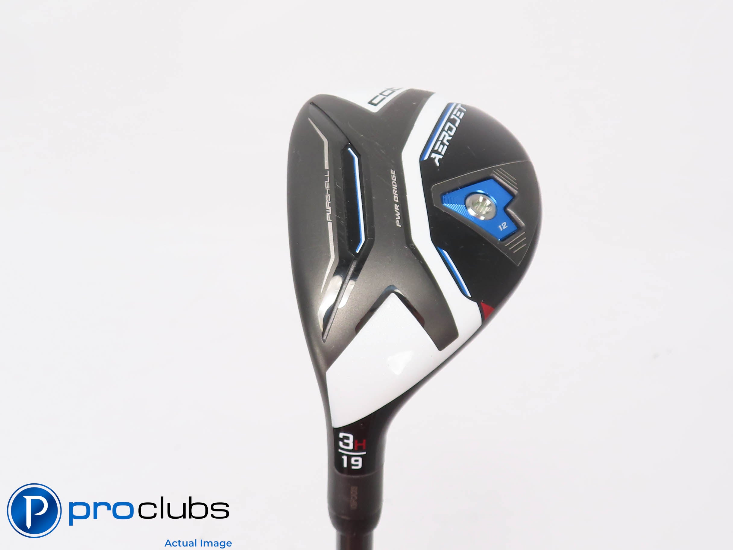 Left Handed Cobra AEROJET 19* 3 HYBRID - Riptide 80g 5.5 Regular Flex 451171