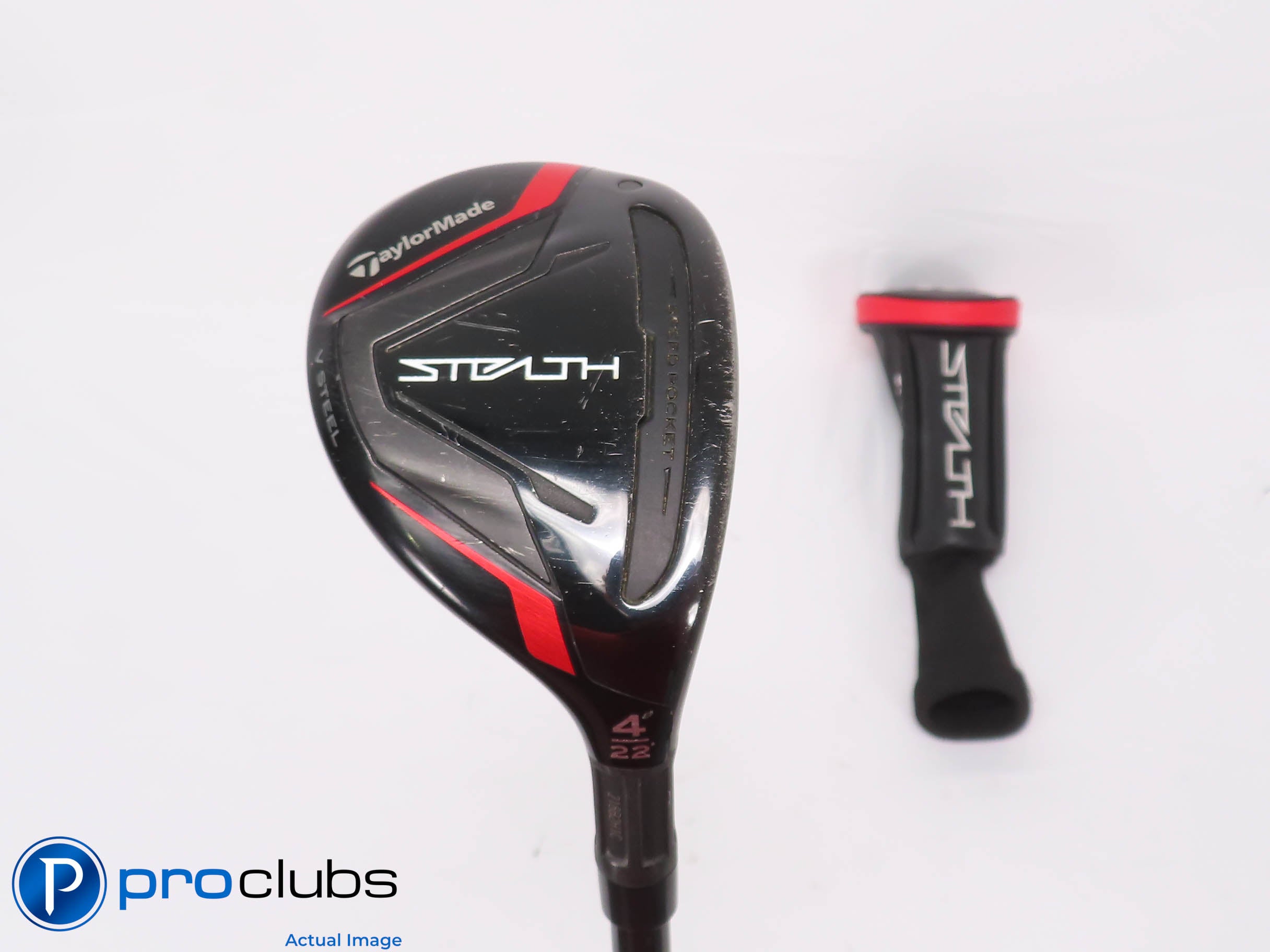 TaylorMade STEALTH 22* 4 Hybrid w/HC - Fujikura Ventus 6-R Regular Flex - 451429