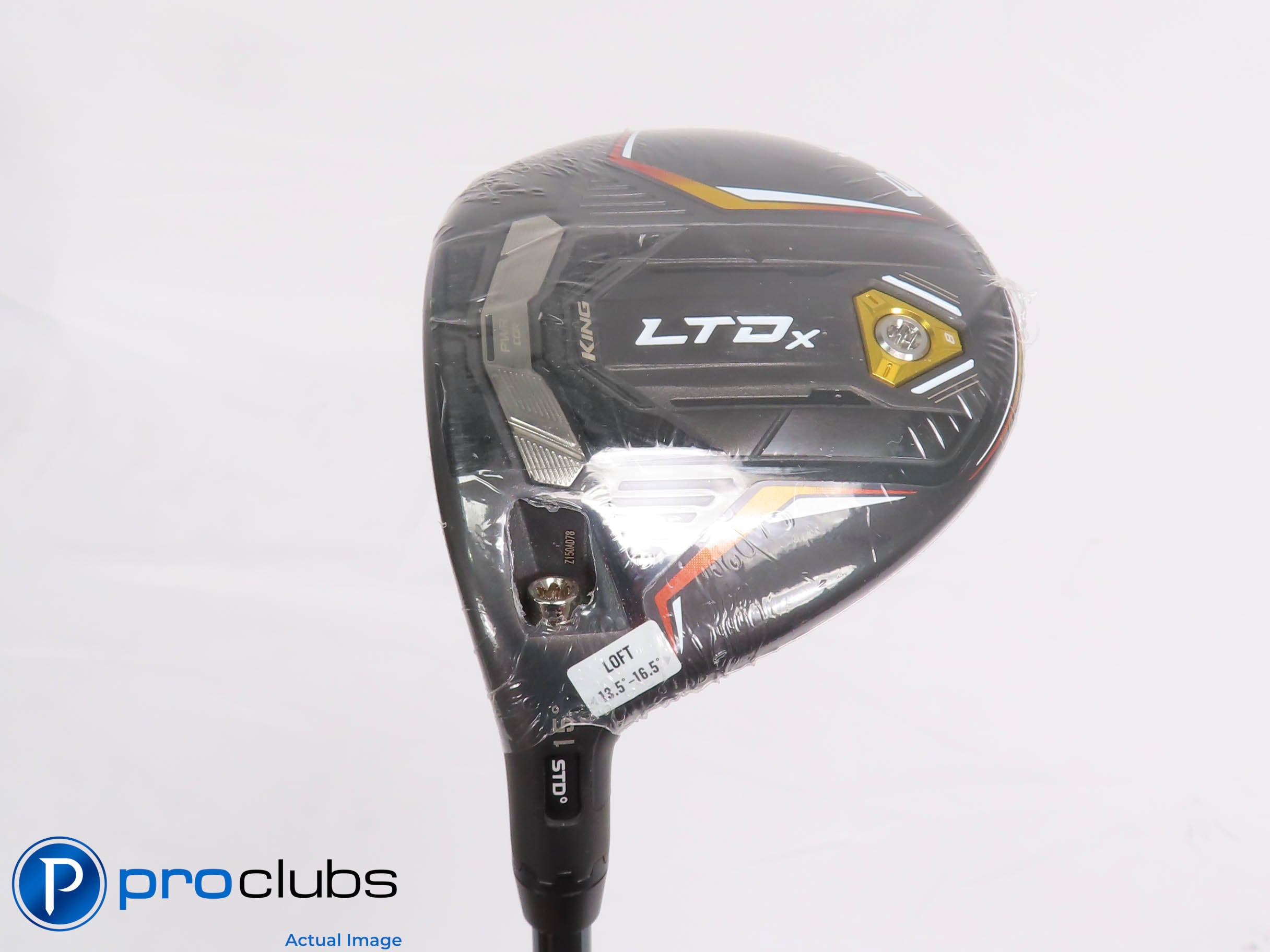 New! Left Handed Cobra King LTDx 15* 3 Wood - Lin-Q Red Senior Flex - 451785
