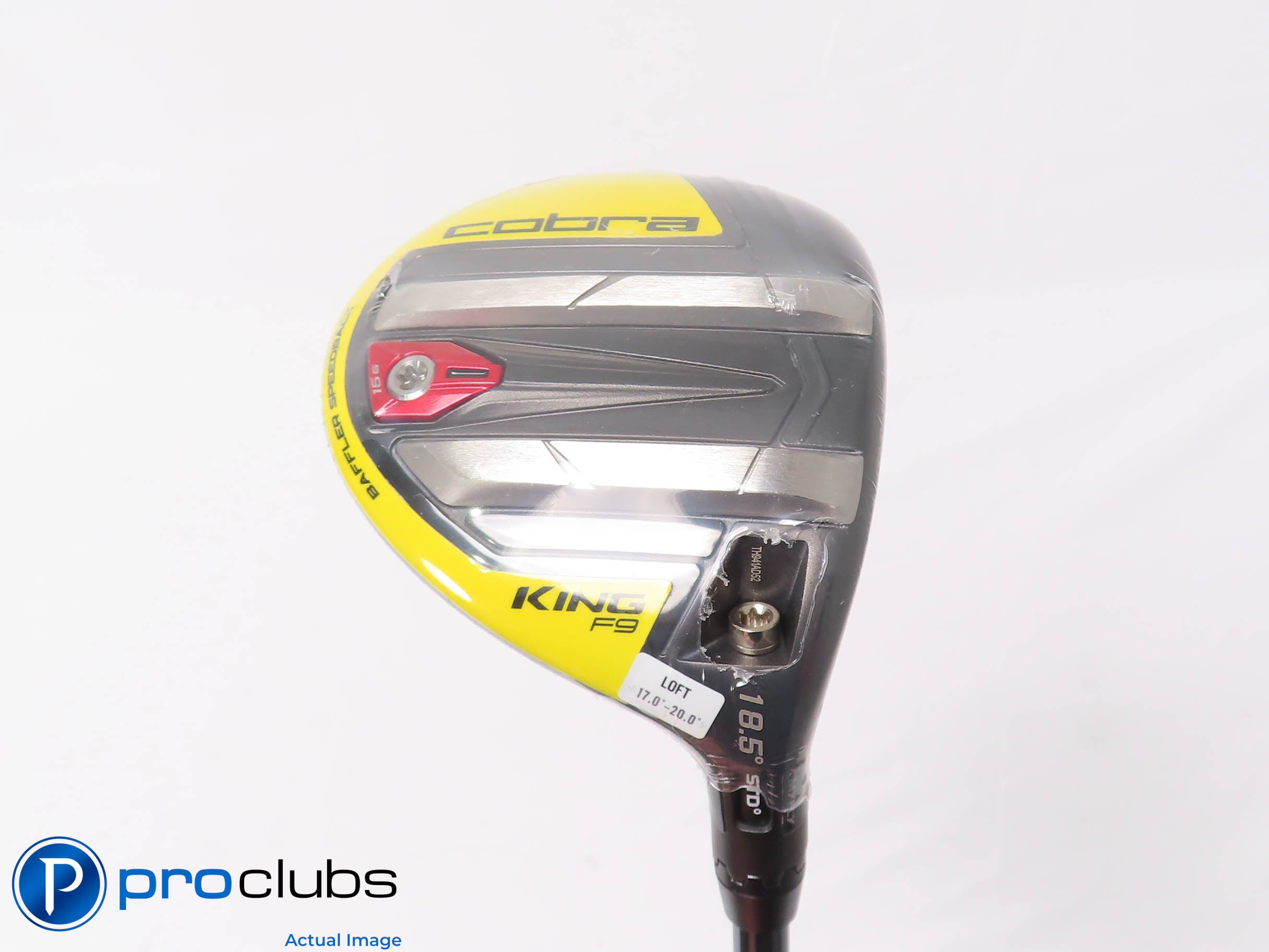 New! Cobra King F9 18.5* 5-6 Wood - UST Lin-Q M40X Red 5F2 Senior Flex - 451795