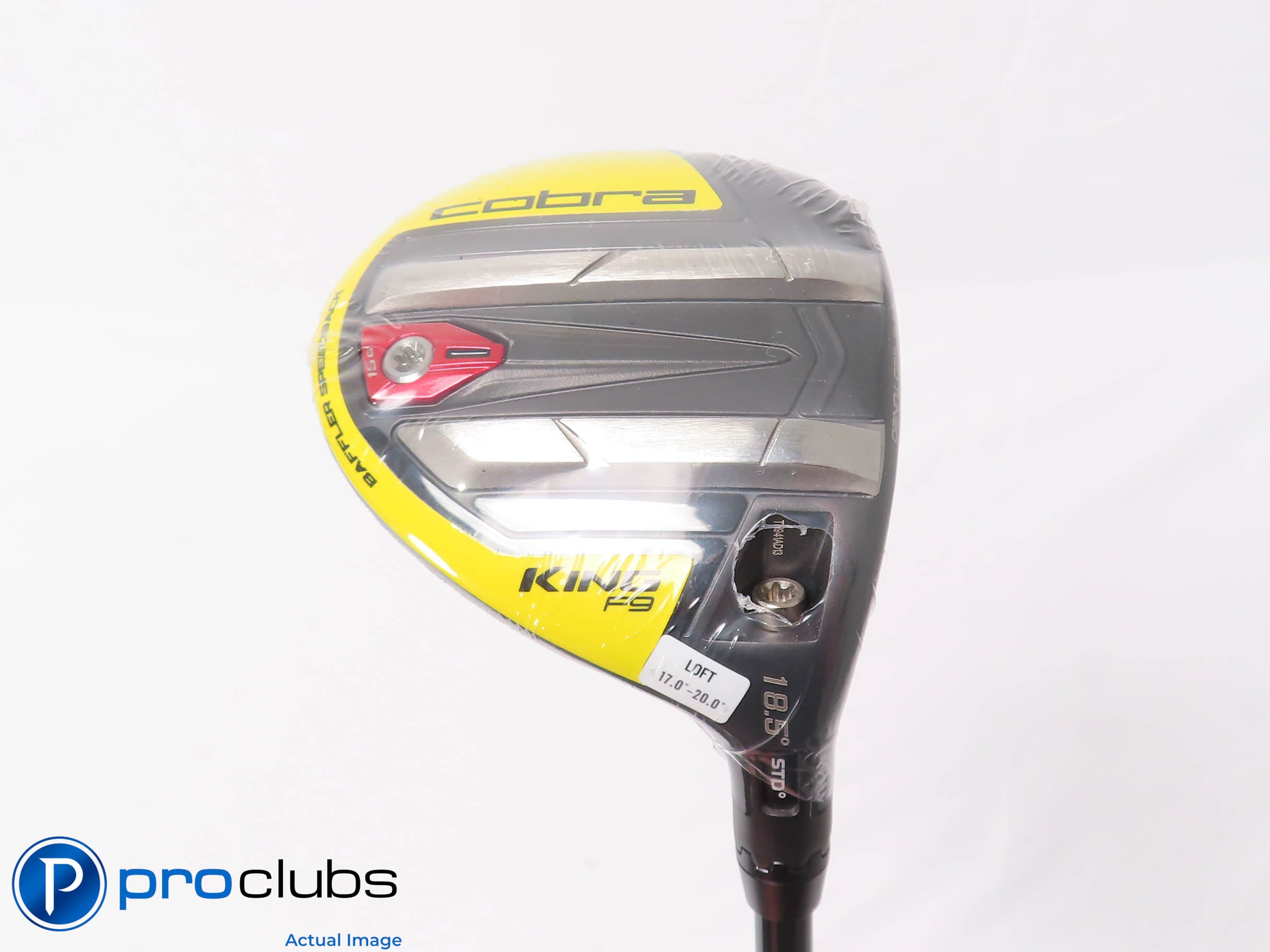 New! Cobra King F9 18.5* 5-6 Wood - Kai'li Blue 60g Regular Flex - 451793