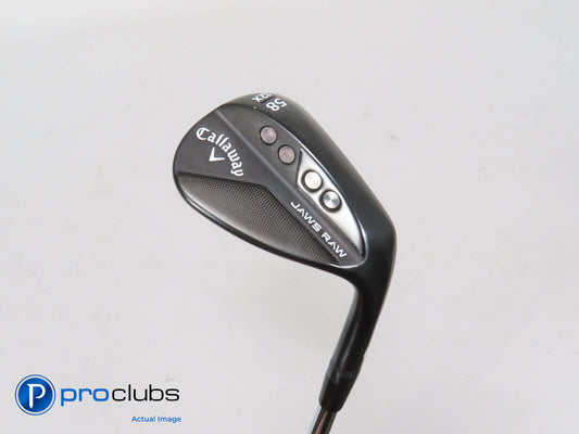 Callaway JAWS RAW 58*(12*) Black Wedge X-Grind - DG Tour Issue Spinner - 409207