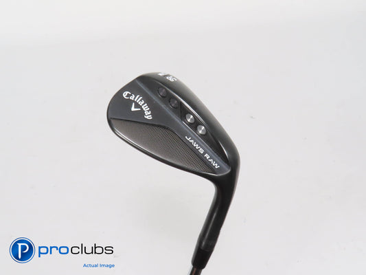 Callaway JAWS RAW 58*(12*) Black Wedge W-Grind - DG Tour Issue Spinner - 409205