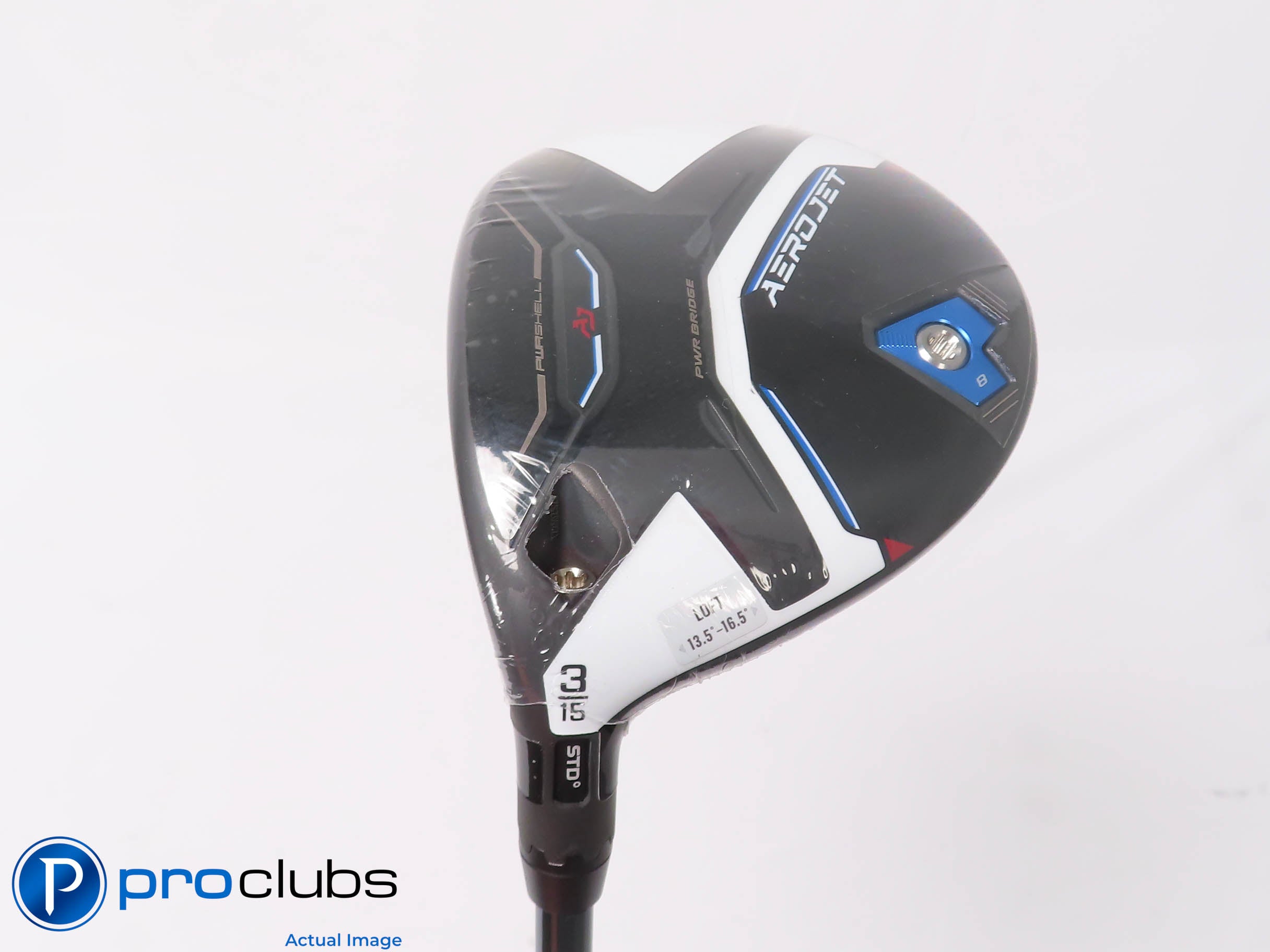 New! Left Handed Cobra Aerojet 15* 3 Wood - Lin-Q Red 5F3 Regular Flex - 451685
