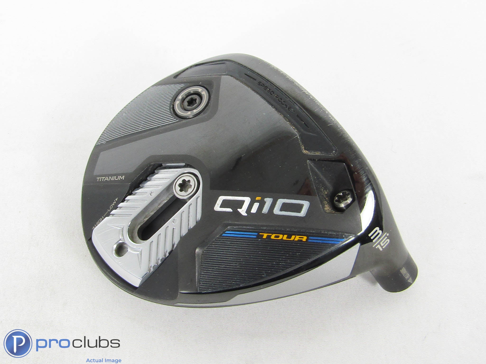 Nice! TaylorMade Qi10 Tour 15* 3 Wood - Head Only - 451566