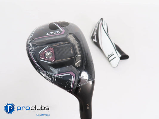 New! Ladies Cobra King LTDx 24* 5 Hybrid w/HC - KBS PGI 55g Ladies Flex - 317933