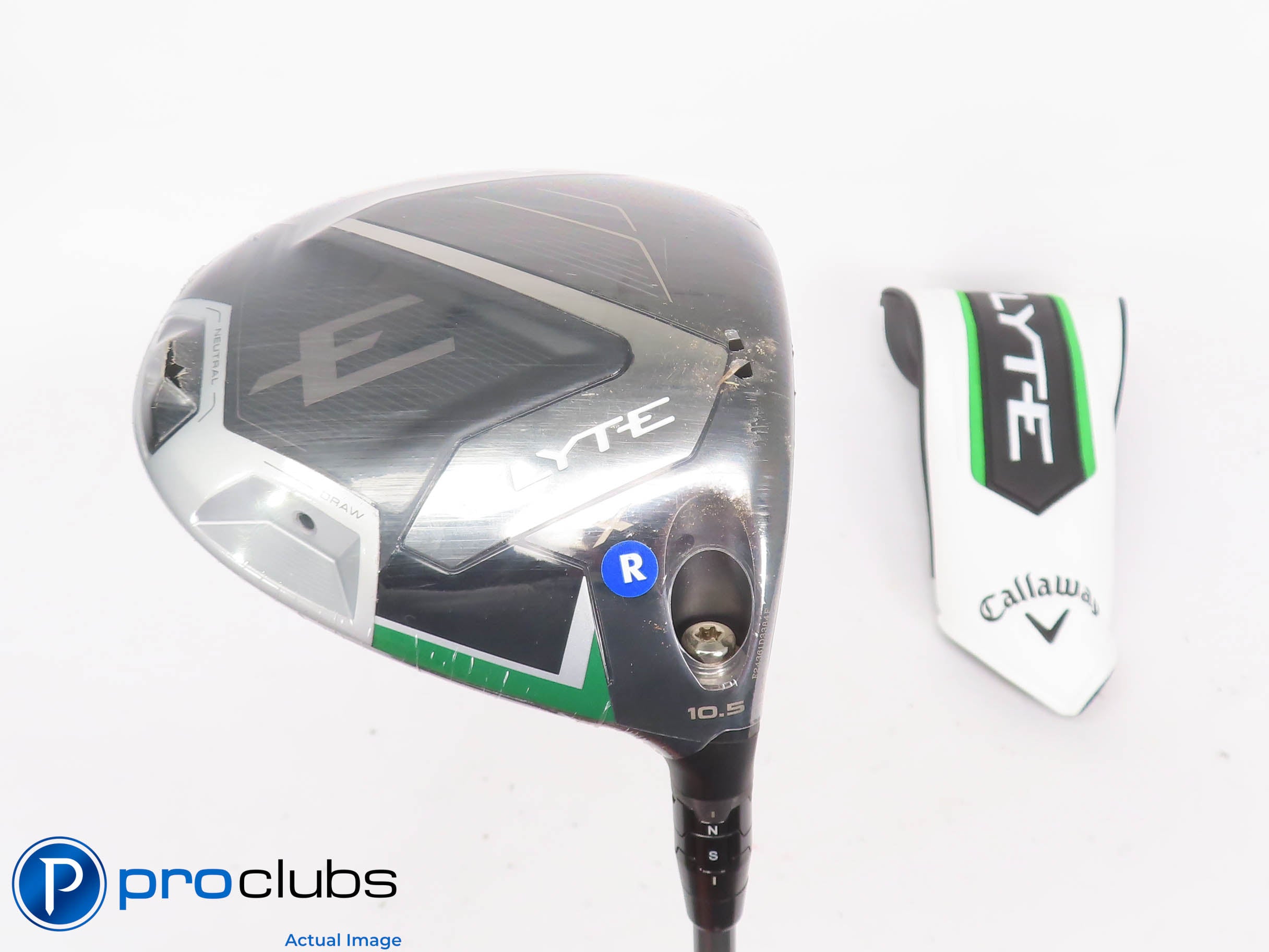 NEW Callaway ELYTE X 10.5* DRIVER w/Cover - Denali Blue 50g Regular Flex 449663