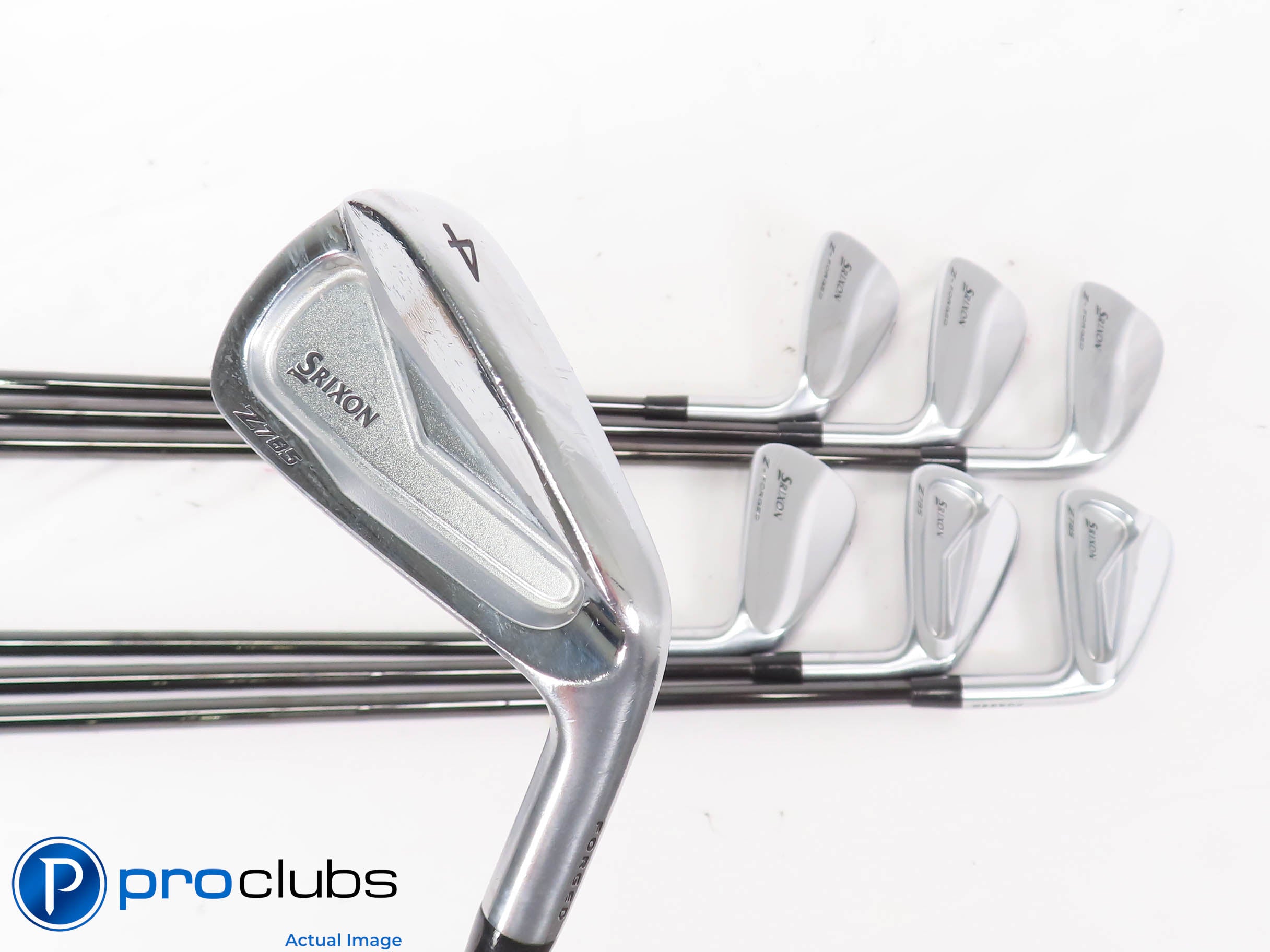 Srixon Z785/Z-Forged 4-PW Combo IRON SET - KBS $Taper 130 X-Flex Steel 449125