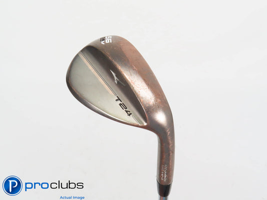 Nice Mizuno T24 Copper 56*(8*) WEDGE V-Grind - DG S400 Stiff Flex Steel 405169