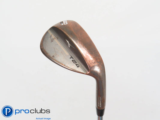 Nice Mizuno T24 Copper 60*(6*) WEDGE X-Grind - DG S400 Stiff Flex Steel 406560