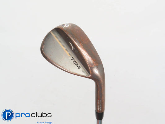 Nice Mizuno T24 Copper 58*(12*) WEDGE D-Grind - DG S400 Stiff Flex Steel 406561