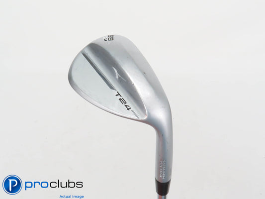 Nice Mizuno T24 Satin 58*(10*) WEDGE V-Grind - DG S400 Stiff Flex Steel 406554