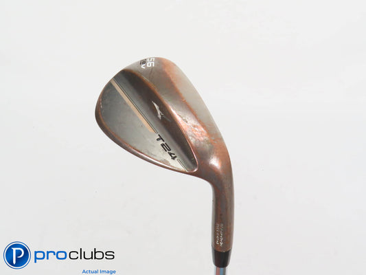 Nice Mizuno T24 Copper 56*(8*) WEDGE V-Grind - DG S400 Stiff Flex Steel 405165