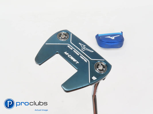 Nice! Mizuno M-CRAFT VI Blue Ion 34" Putter w/Cover - 406584