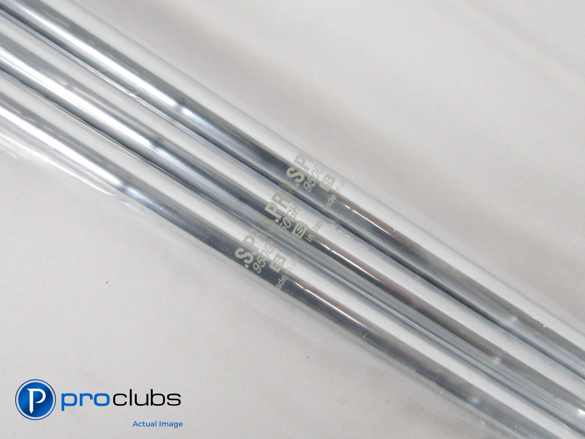 New! 3pc NIPPON 950GH Stiff Flex Steel Wedge Shaft Set .370" Tip #447415