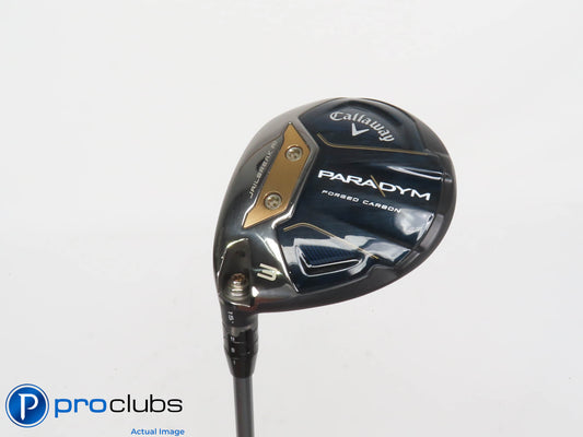 Nice! Left Handed Callaway PARADYM 15* 3 Wood - HZRDUS Silver 60g Regular 405532