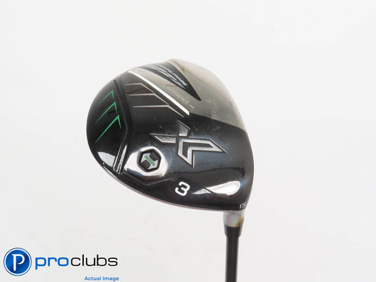 XXIO 12 Black 15* 3 Wood - Accra FX 3.0 Green 250 M4 Stiff Flex - 405443