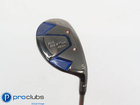 Nice Ladies Callaway '21 Big Bertha REVA 27* 5 HYBRID -RCH 45 Ladies Flex 406726