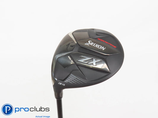 Nice Left Handed Srixon ZX MK II 15* 3 WOOD -Accra FX 250 M3 Regular Flex 405418