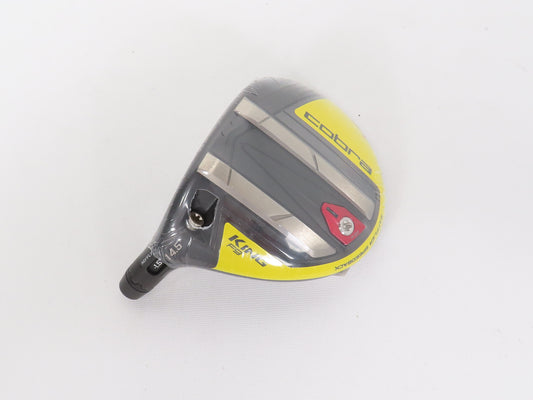 New! Left Handed Tour Issue Cobra King F9 14.5* 3 Wood - Head w/ Adapter 301477