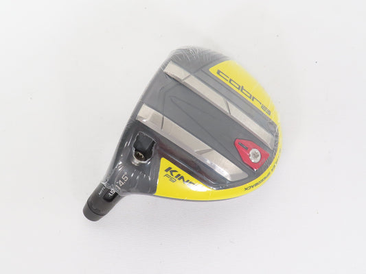 New! Left Handed Tour Issue Cobra King F9 14.5* 3 Wood - Head w/ Adapter 301469