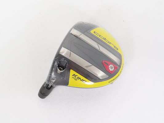 New! Left Handed Tour Issue Cobra King F9 14.5* 3 Wood - Head w/ Adapter 301473