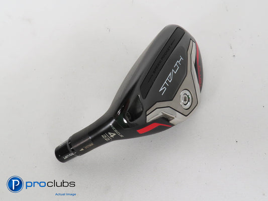 Mint Left Hand TaylorMade Stealth Plus+ Rescue 22* 4 Hybrid Head w/Adapter 313733