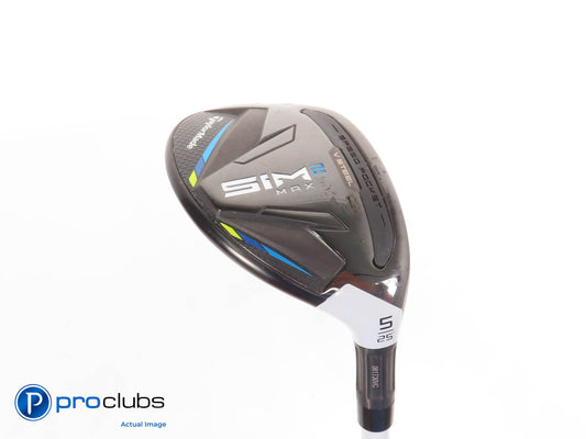 Nice! Ladies TaylorMade SIM2 MAX Rescue 25* 5 Hybrid - Aldila NV Ladies - 319120